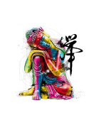 Das Colorful Buddha Wallpaper 132x176