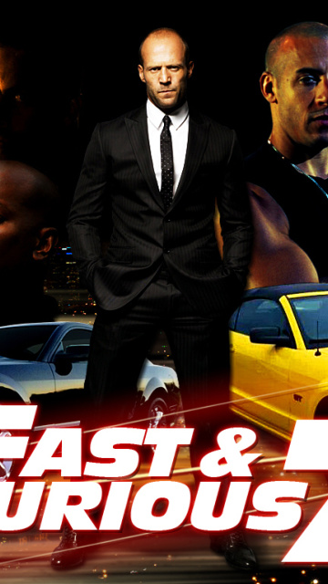 Das Fast and Furious 7 Movie Wallpaper 360x640