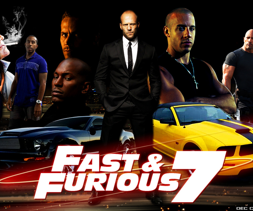 Fast and Furious 7 Movie wallpaper 960x800