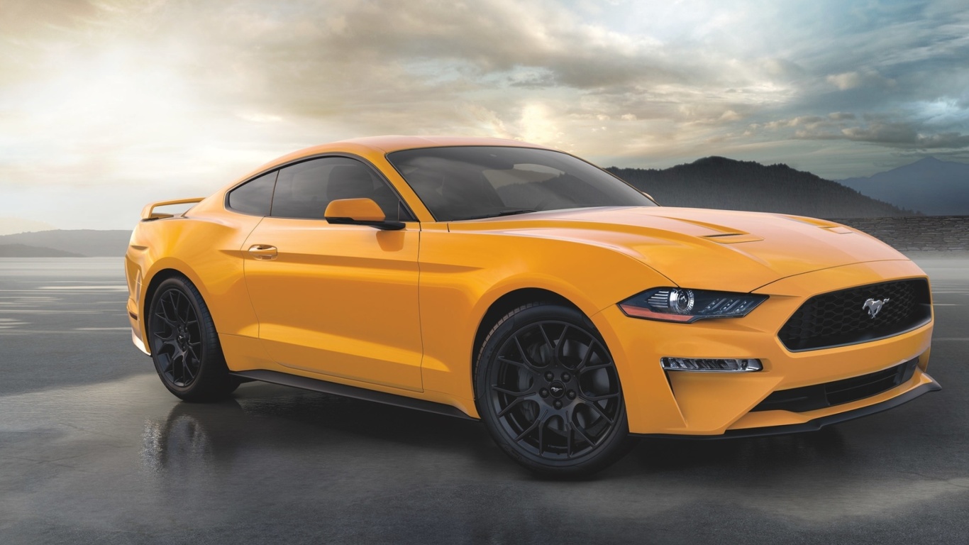 Ford Mustang Coupe wallpaper 1366x768