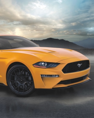 Kostenloses Ford Mustang Coupe Wallpaper für iPhone 5S