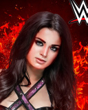 Fondo de pantalla WWE 2K15 Paige 128x160
