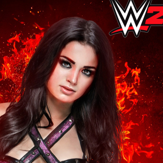 WWE 2K15 Paige papel de parede para celular para 1024x1024