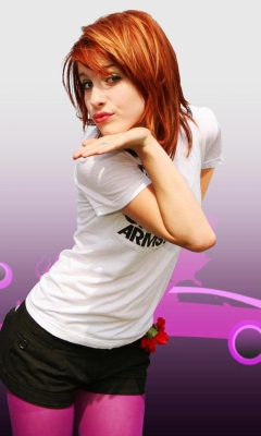 Das Hayley Williams Wallpaper 240x400