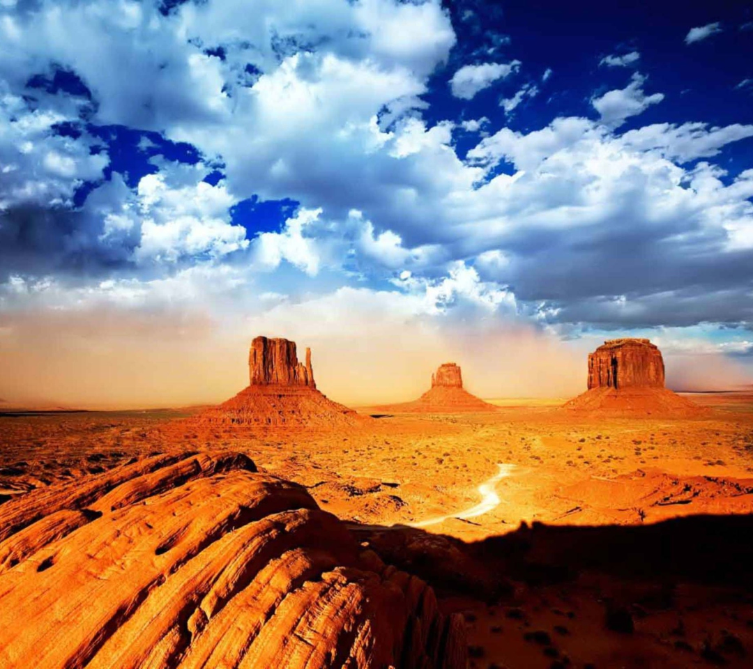 Das Desert-Breath Wallpaper 1080x960