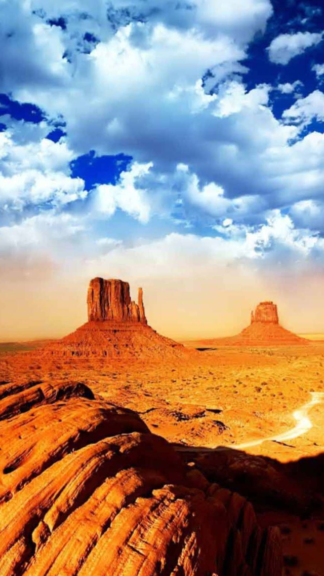 Das Desert-Breath Wallpaper 640x1136