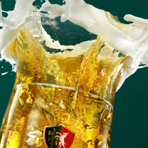 Fondo de pantalla Beer Foam 208x208