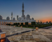 Screenshot №1 pro téma Sheikh Zayed Grand Mosque in Abu Dhabi 176x144