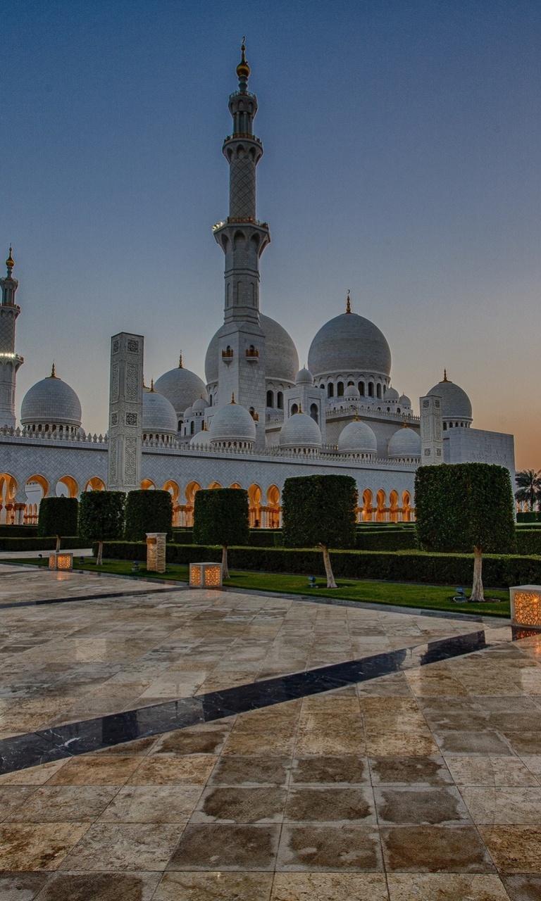 Screenshot №1 pro téma Sheikh Zayed Grand Mosque in Abu Dhabi 768x1280