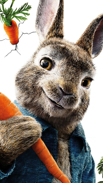 Fondo de pantalla Peter Rabbit 2018 360x640