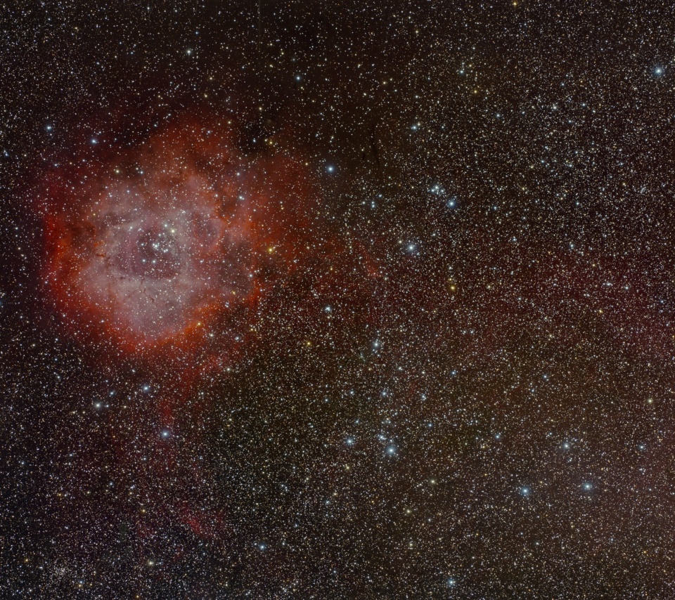 Das Andromeda Nebula Wallpaper 960x854