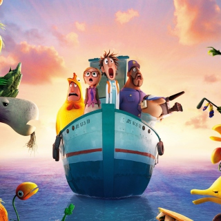 Cloudy With Chance Of Meatballs 2 2013 Wallpaper for iPad Air