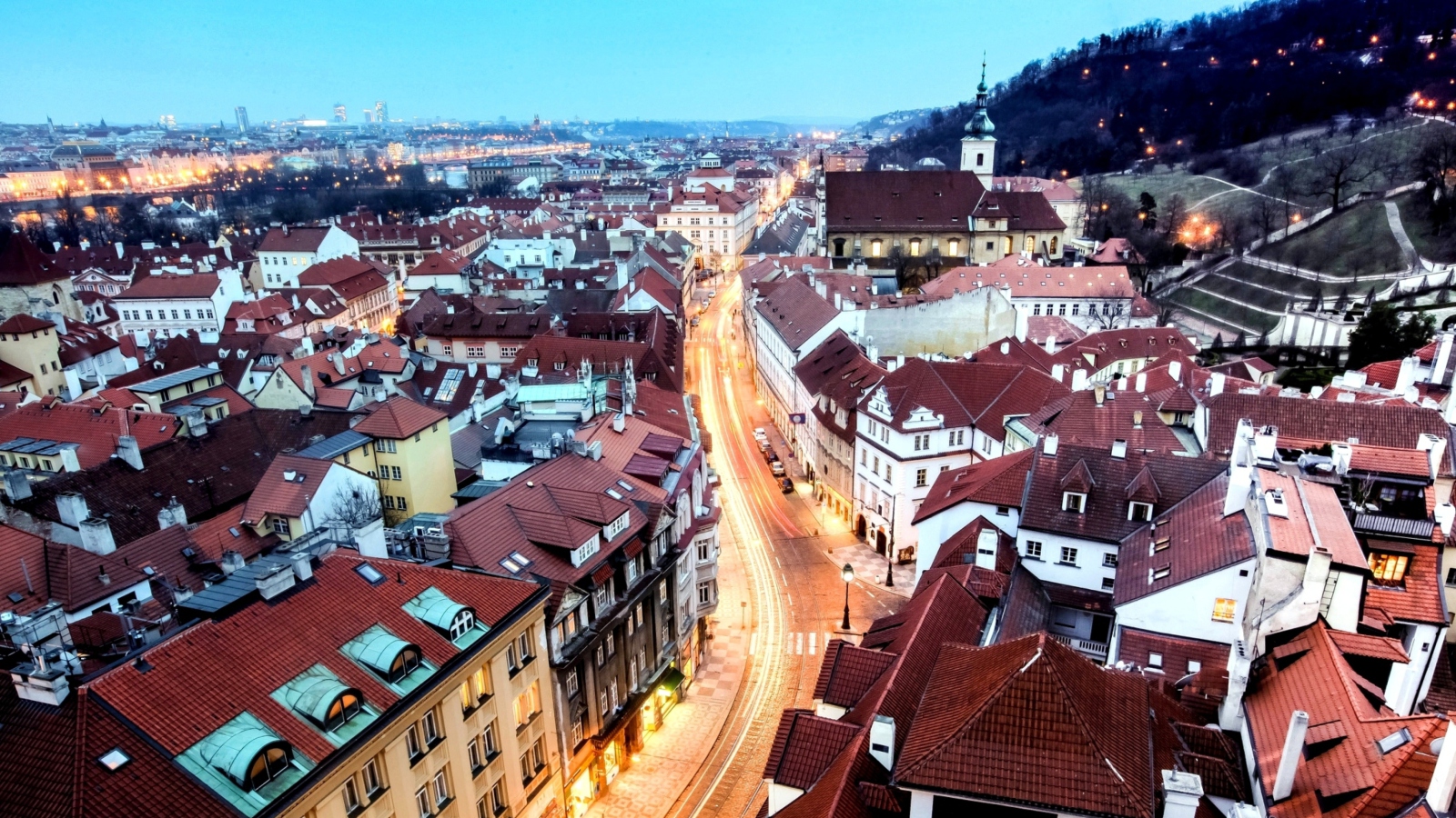 Fondo de pantalla Prague Czech Republic 1600x900