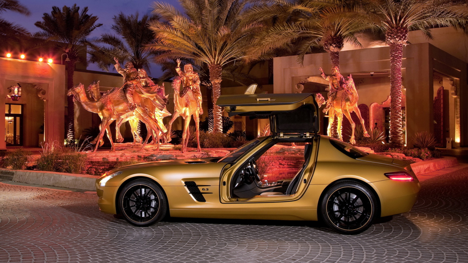 Screenshot №1 pro téma Mercedes-Benz SLS AMG 1600x900