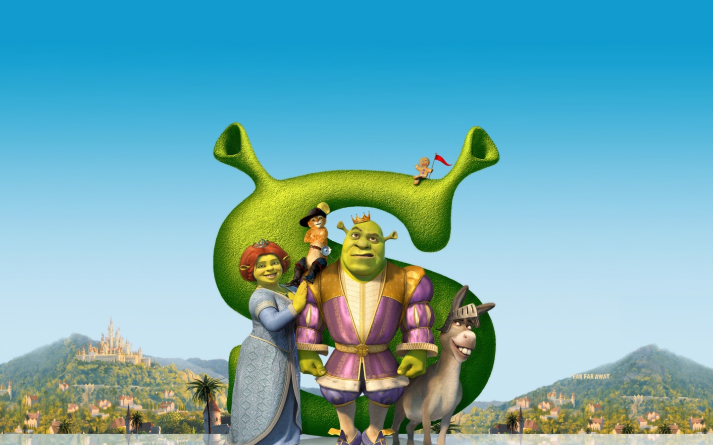 Обои Shrek 1440x900