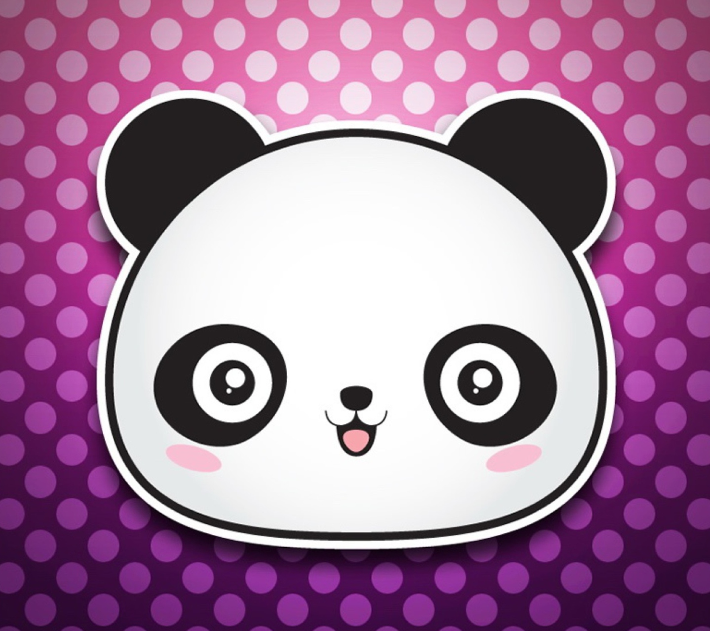 Fondo de pantalla Funny Panda 1440x1280