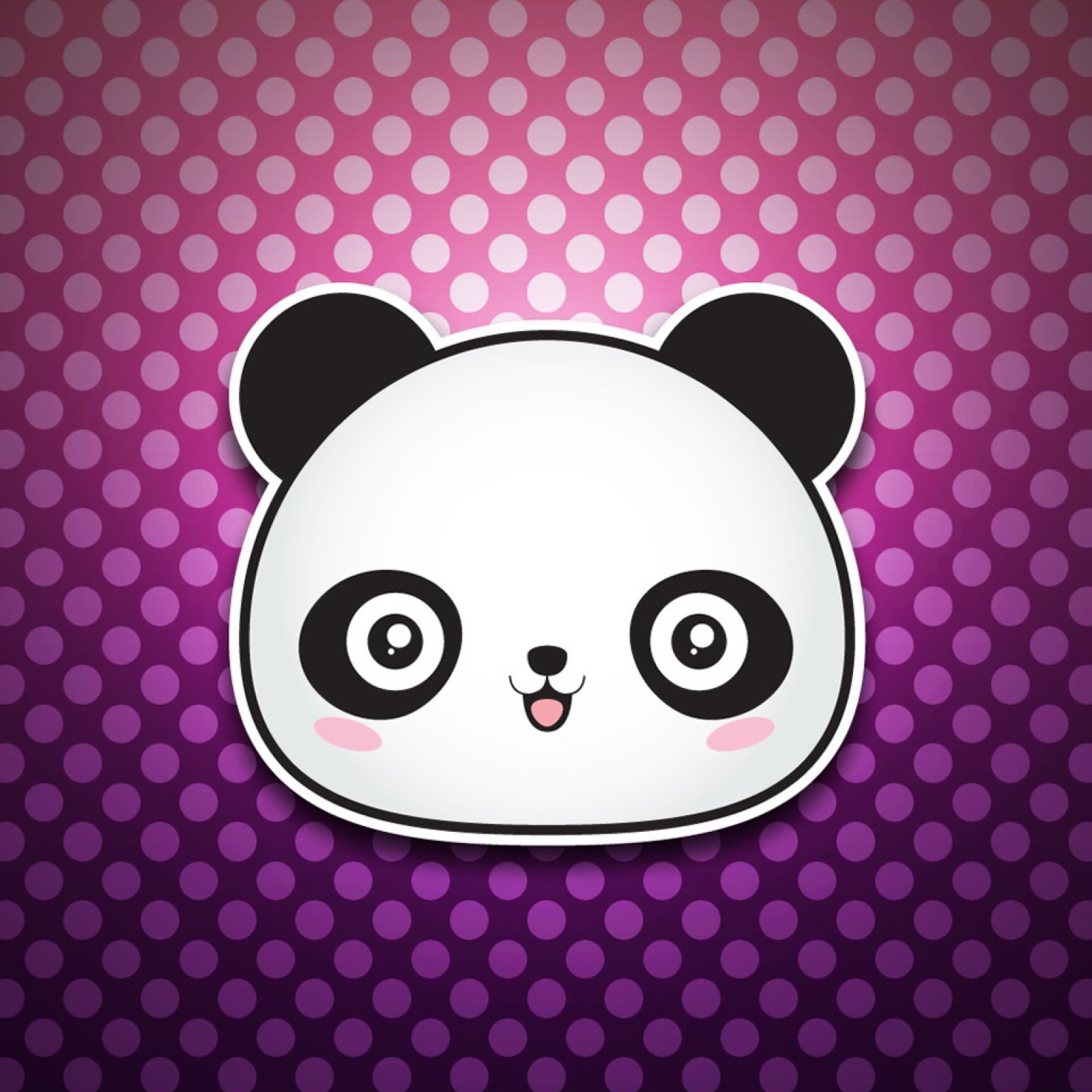 Fondo de pantalla Funny Panda 2048x2048