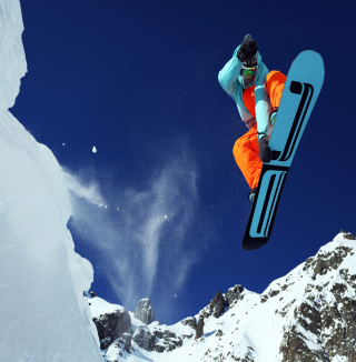 Utah Snowboard - Obrázkek zdarma pro 128x128