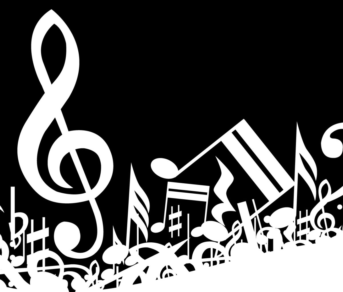 Обои Music Background 1200x1024