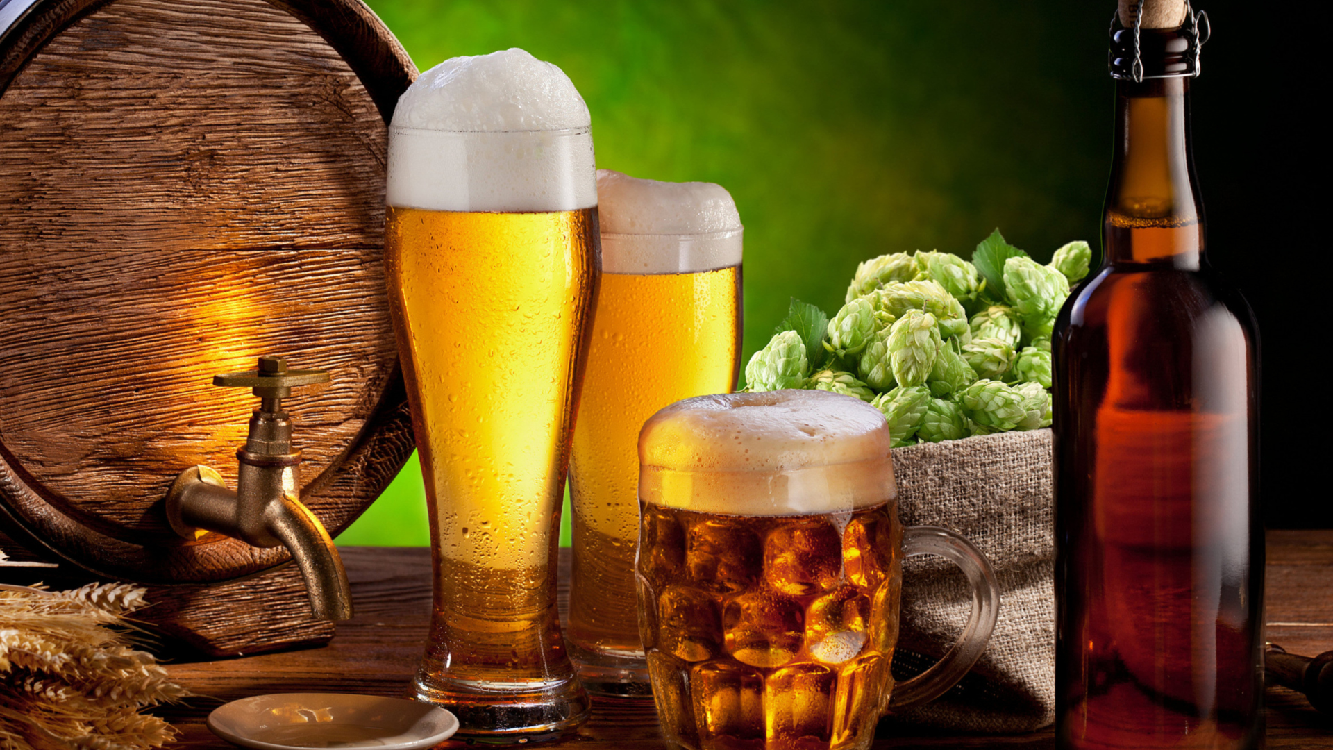 Screenshot №1 pro téma Beer Brew 1920x1080