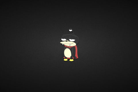 Обои Nibbler Futurama 480x320