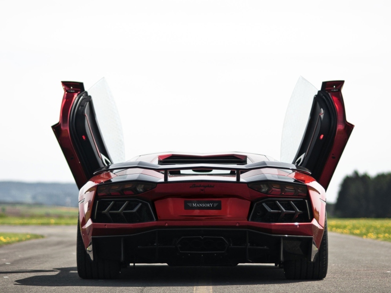 Screenshot №1 pro téma Lamborghini Aventador 800x600