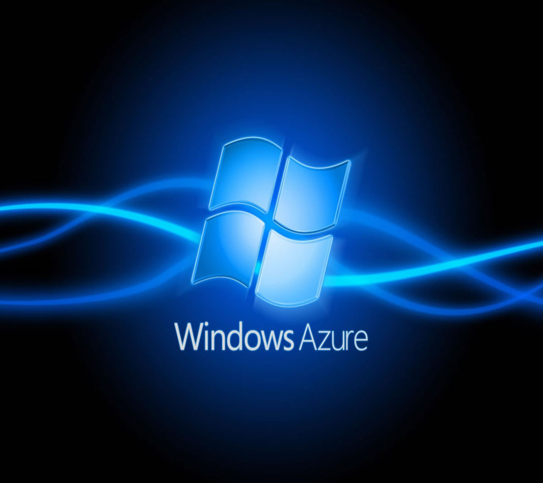 Fondo de pantalla Windows Azure Xtreme 1080x960