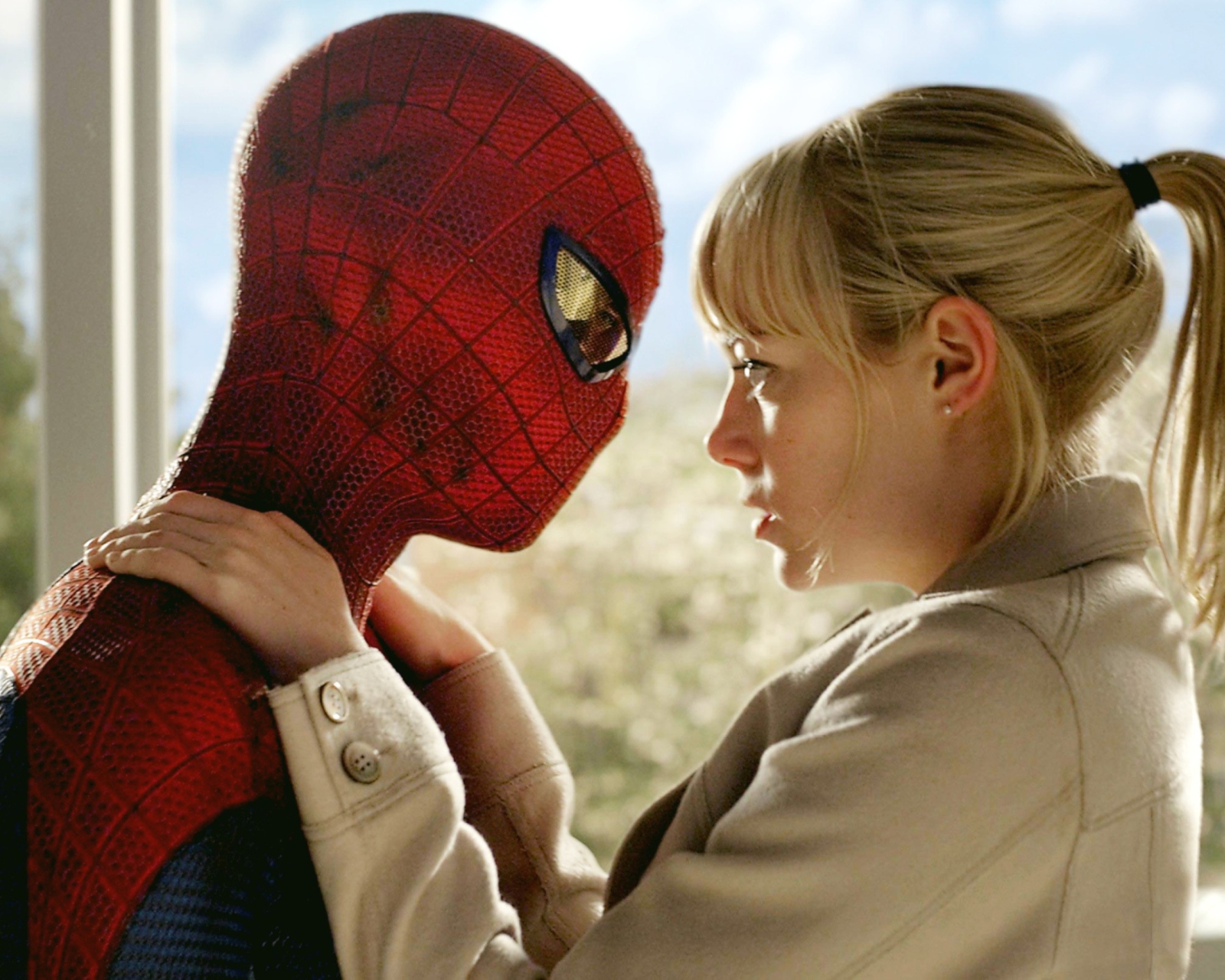 Sfondi Spider Man & Gwen Stacy 1600x1280