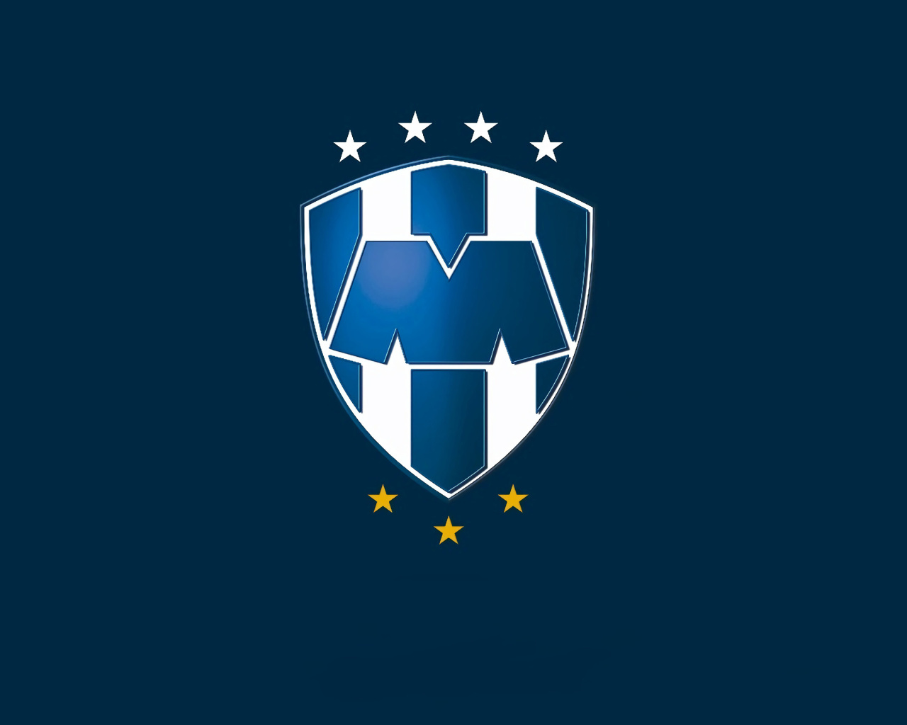 Ecudo de rayados Club de Futbol Monterrey screenshot #1 1280x1024