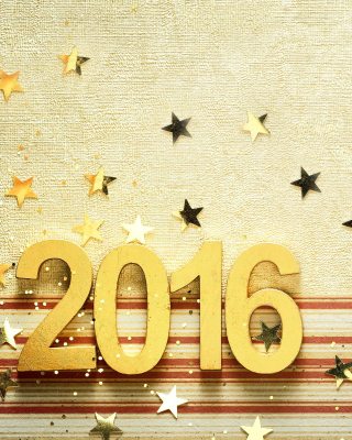 2016 New year Congratulations - Obrázkek zdarma pro 480x800