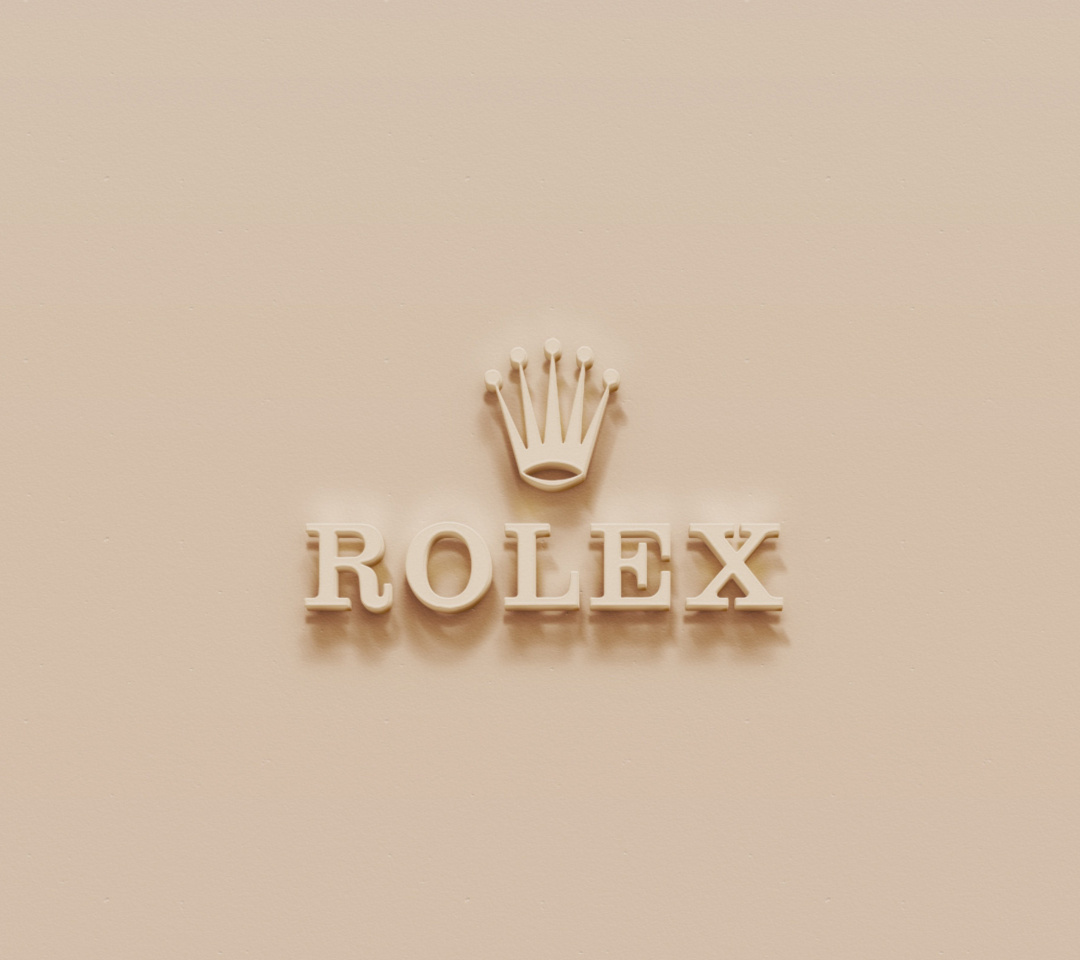 Fondo de pantalla Rolex Golden Logo 1080x960