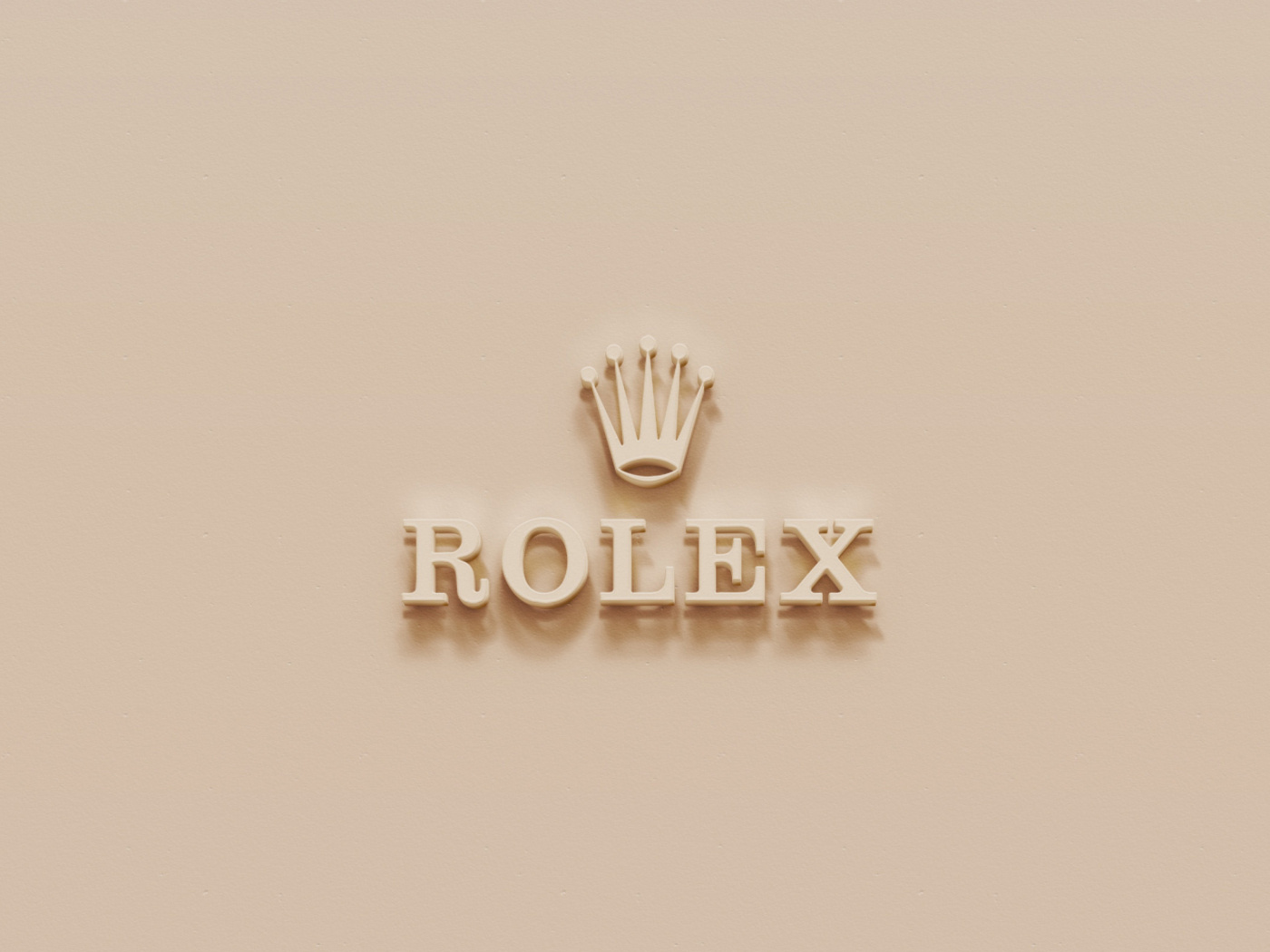 Sfondi Rolex Golden Logo 1400x1050