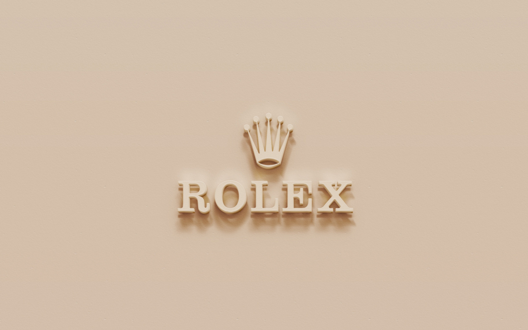 Sfondi Rolex Golden Logo 1680x1050