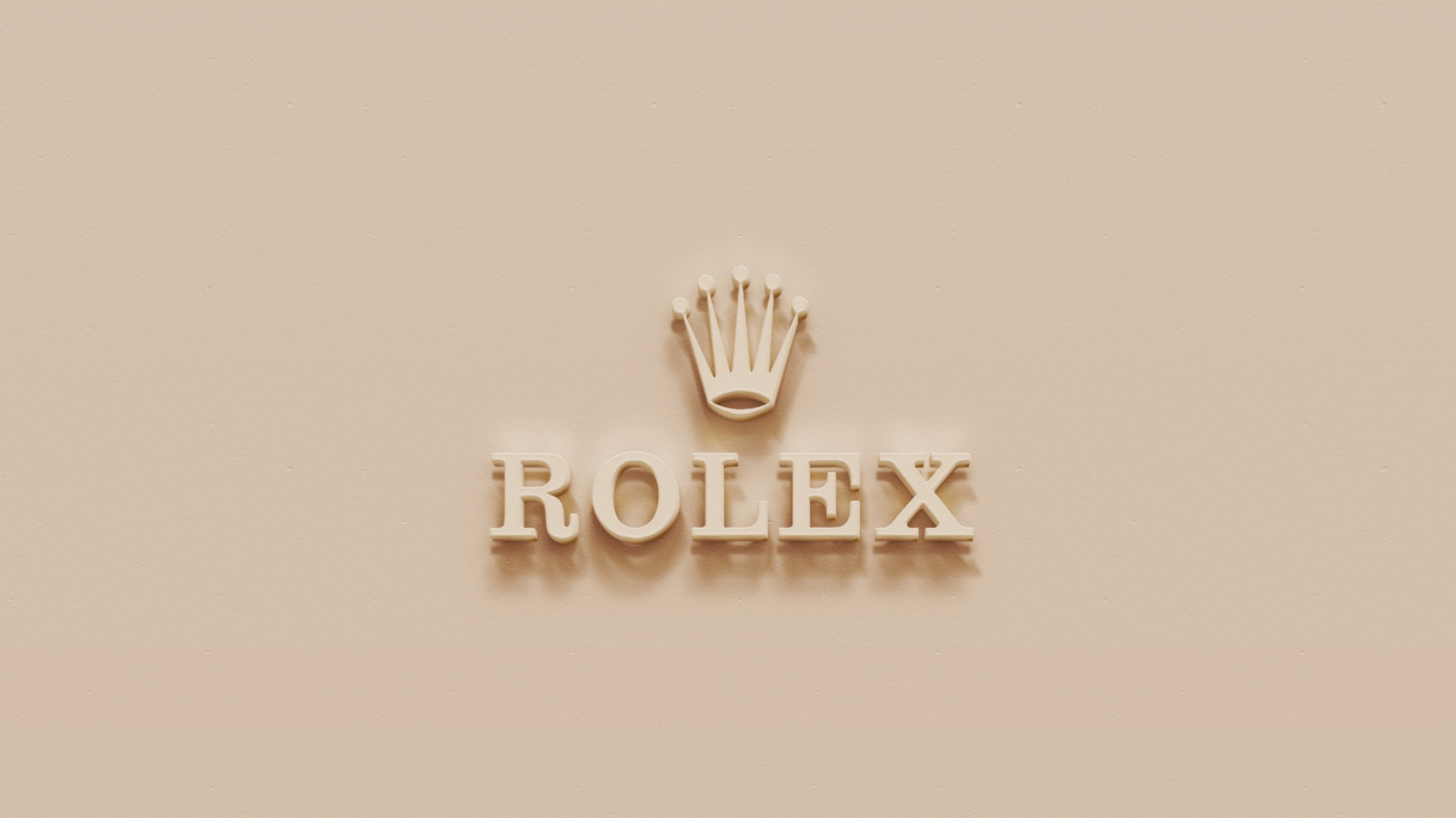 Das Rolex Golden Logo Wallpaper 1920x1080