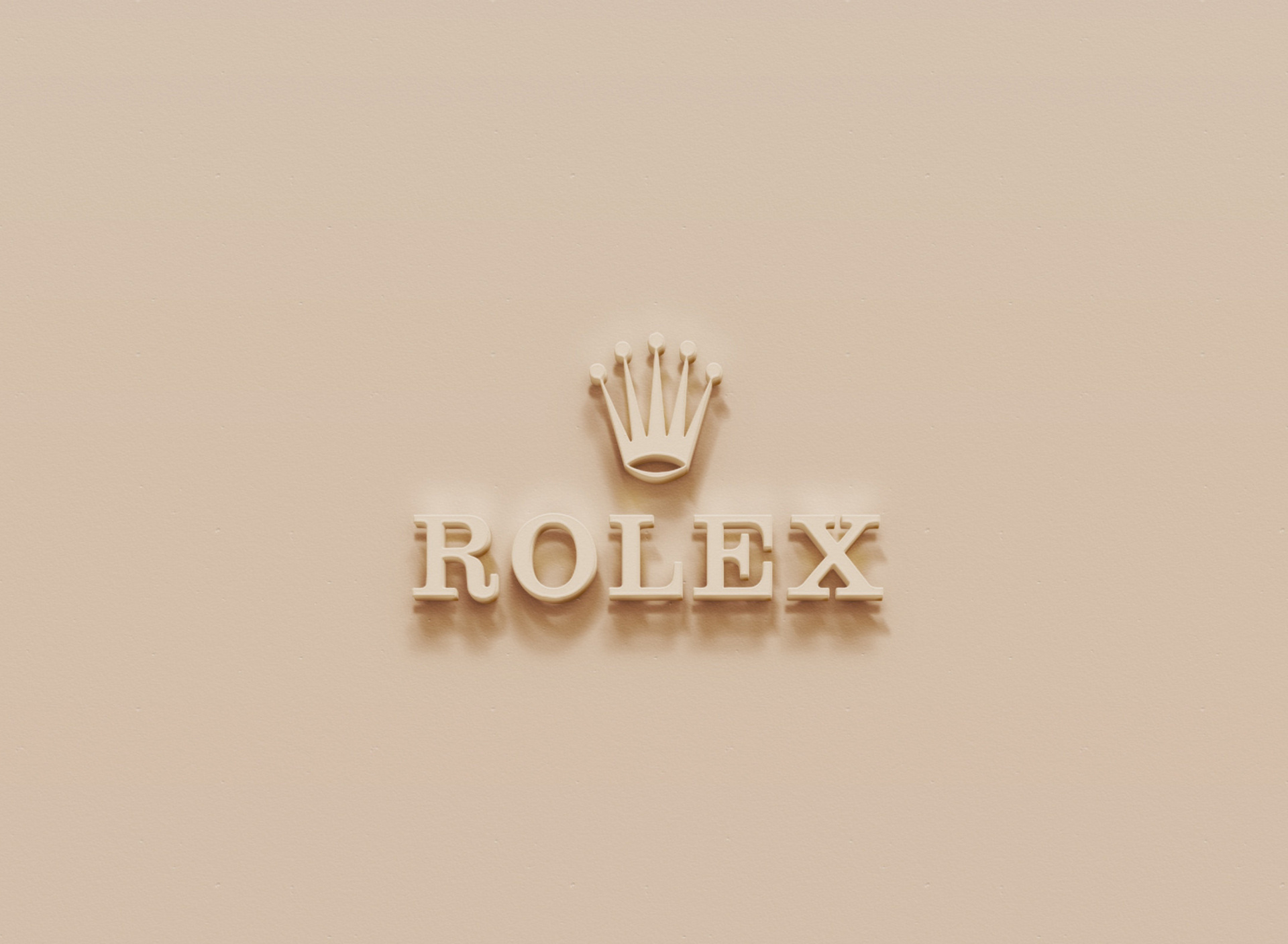 Обои Rolex Golden Logo 1920x1408