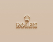 Das Rolex Golden Logo Wallpaper 220x176