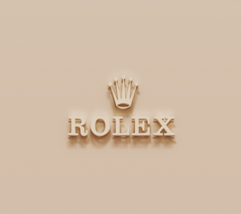 Fondo de pantalla Rolex Golden Logo 960x854