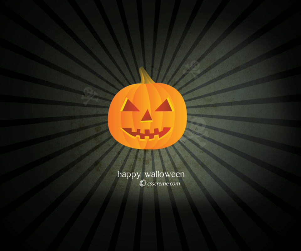 Fondo de pantalla Halloween Pumpkin 960x800