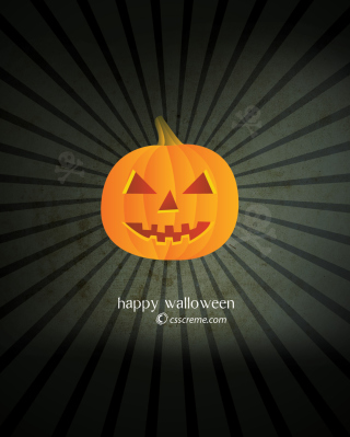 Kostenloses Halloween Pumpkin Wallpaper für Nokia 5233