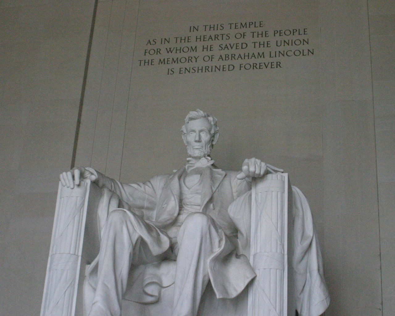 Screenshot №1 pro téma Lincoln Memorial Monument 1280x1024