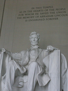 Das Lincoln Memorial Monument Wallpaper 240x320