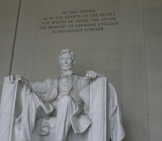 Lincoln Memorial Monument sfondi gratuiti per 2048x2048