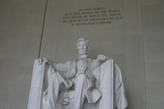Lincoln Memorial Monument - Obrázkek zdarma pro 1366x768