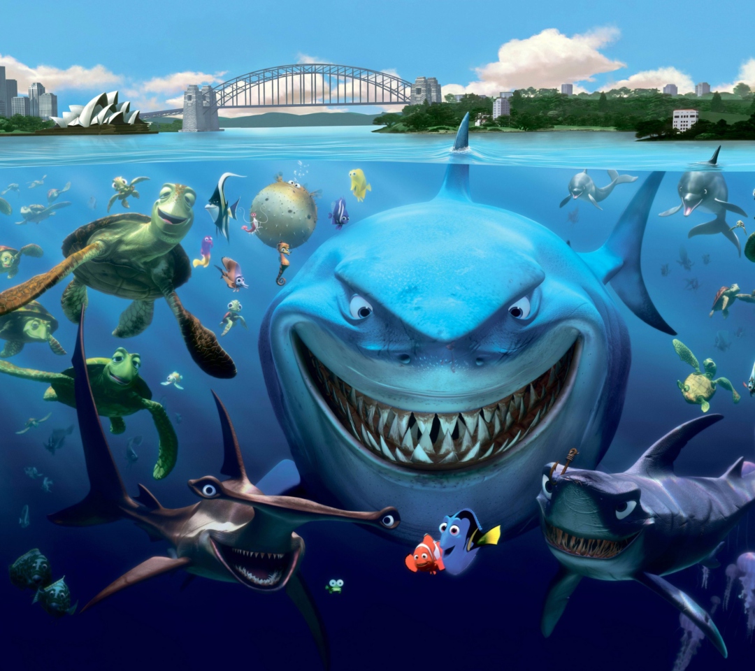 Das Finding Nemo Wallpaper 1080x960