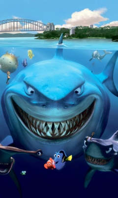 Fondo de pantalla Finding Nemo 240x400