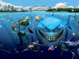 Fondo de pantalla Finding Nemo 320x240