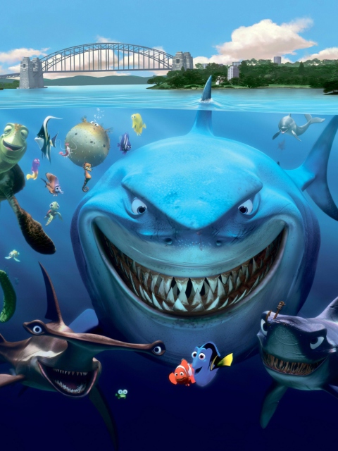 Das Finding Nemo Wallpaper 480x640