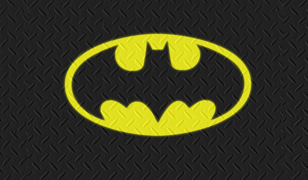 Обои Batman Logo 1024x600