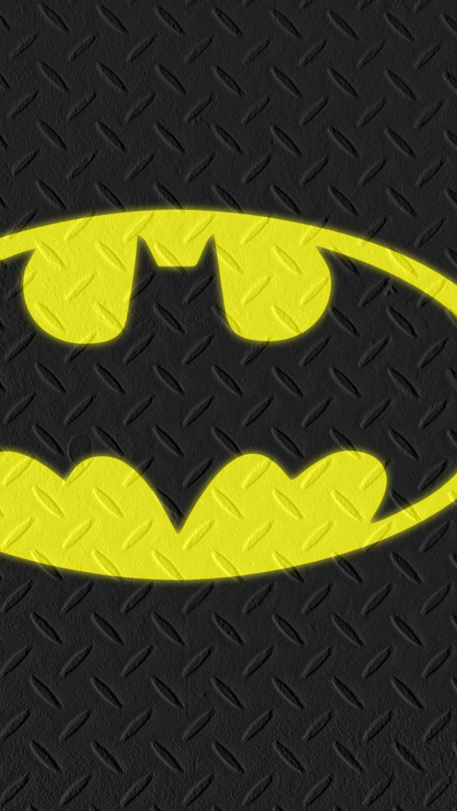 Das Batman Logo Wallpaper 640x1136