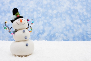 Funny Snowman - Obrázkek zdarma pro Samsung Galaxy
